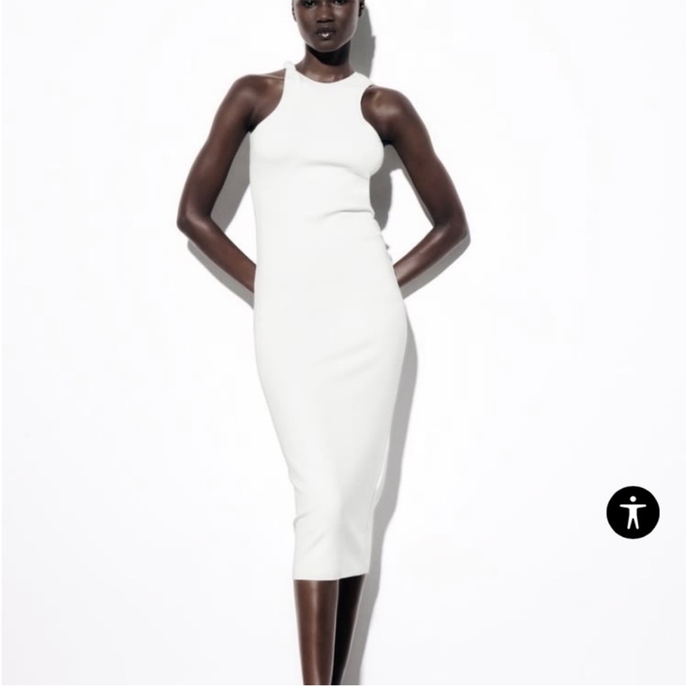 White Pencil Dress